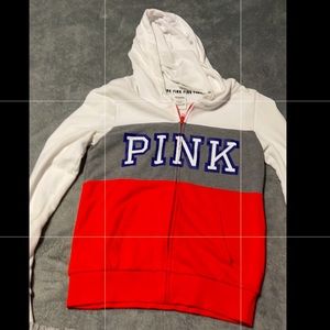 PINK Victoria Secret zip up hoodie.